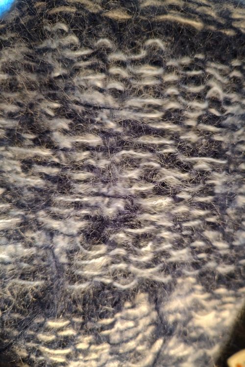 Mari sweater vrang - med fair isle strik