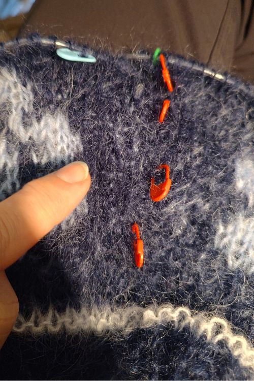 Mari sweater opskrift - hjælp på dansk